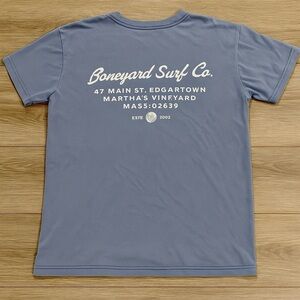 Boneyard Surf Co. Tee Martha’s Vineyard Edgartown Unisex medium Med M iconic